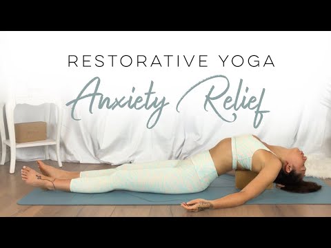 Restorative Yoga Shoulder Stretches For Tension Beginners Yoga
