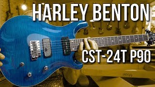 Video thumbnail for Harley Benton CST 24T P90 Review Bis zu 4K by EytschPi42