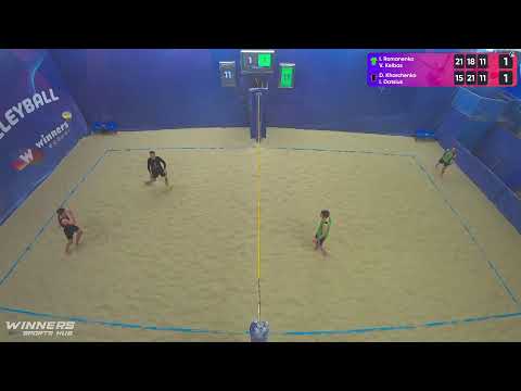 07:00 I. Romanenko / V. Kelbas - D. Kharchenko / I. Datsiuk 13.04.2023 | Winners Beach Volleyball