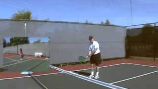 Pickleball Dinking.