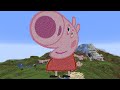 Snort Peppa Pig Family In Minecraft