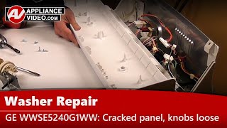 GE, Hotpoint, RCA Washer Control Panel Issues - Diagnostic & Repair