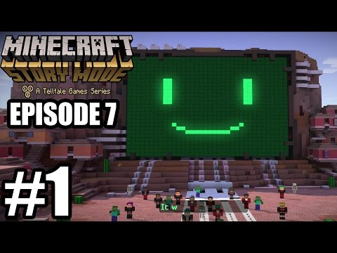 Minecraft Story Mode: Episode 7 - Gameplay Walkthrough Part 1 - No Commentary