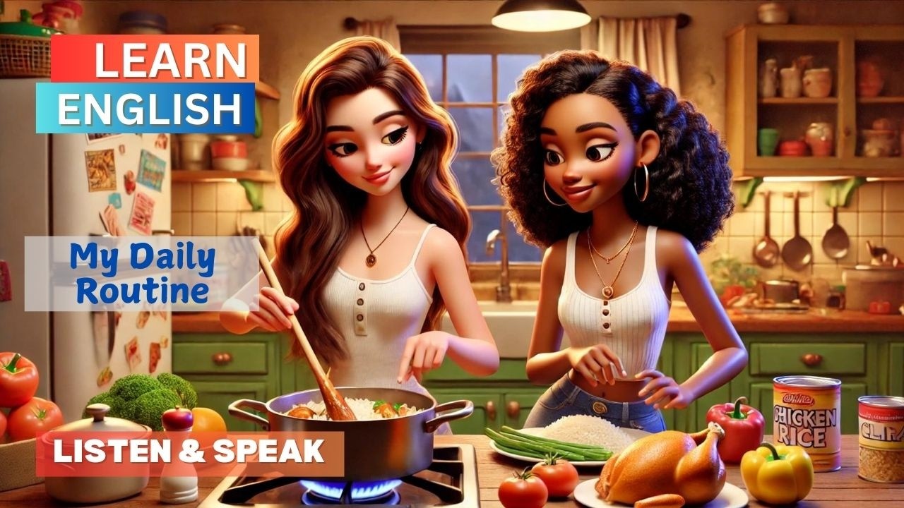 My Daily Routine as a Student | Improve Your English Listening and Speaking Skills