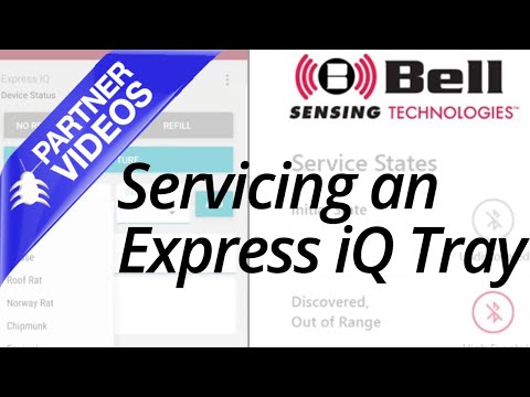  Bell Sensing Technologies Servicing Express iQ Tray Video 