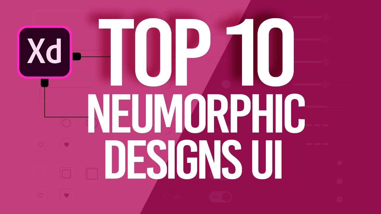 Top 10  Most Useful / Trending Neumorphic Design UI Templates | Adobe Xd | Design Essentials | 2020