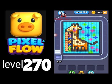 Pixel Flow Level 270 Walkthrough