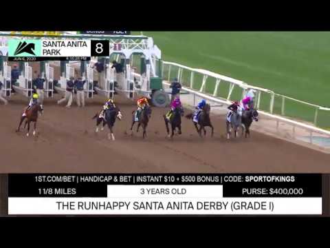 The RUNHAPPY Santa Anita Derby (Grade I) - June 6, 2020