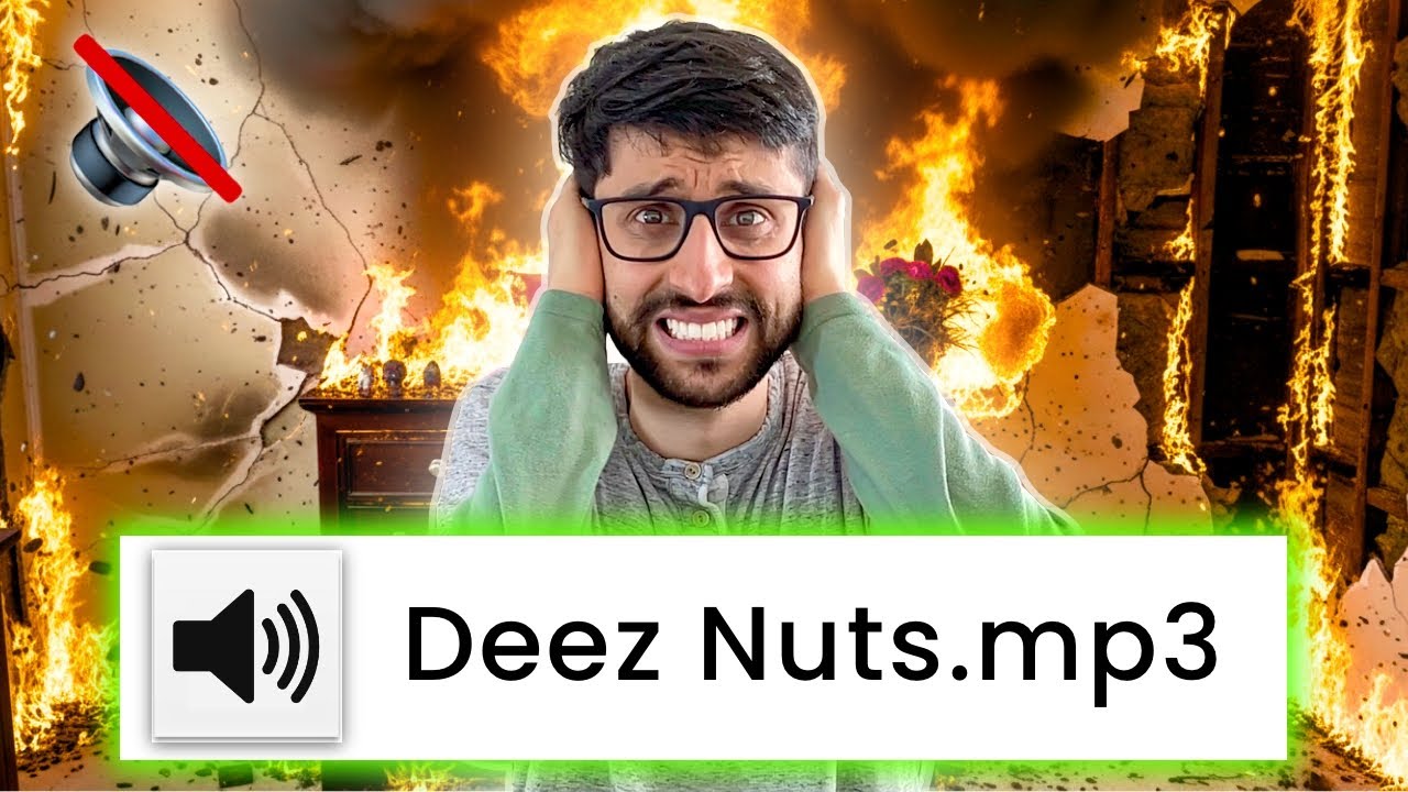 When YouTubers use WAY too many sounds effects...