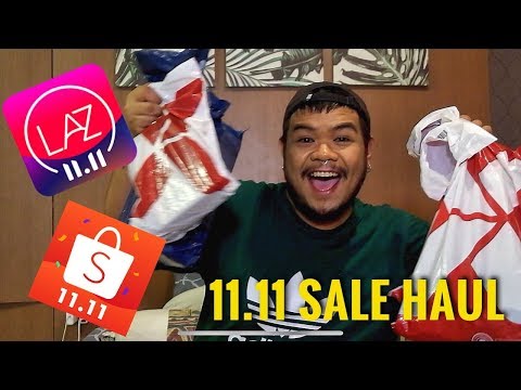 Shopee and Lazada 11.11 2018 Christmas Sale Haul | Jorence Delimos