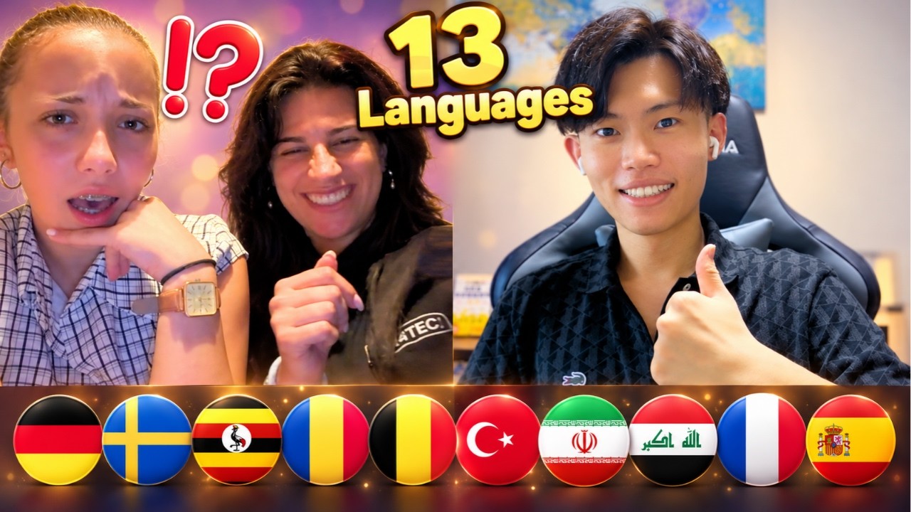 I Surprised Strangers in 13 Languages… Then THEY Surprised ME 😂