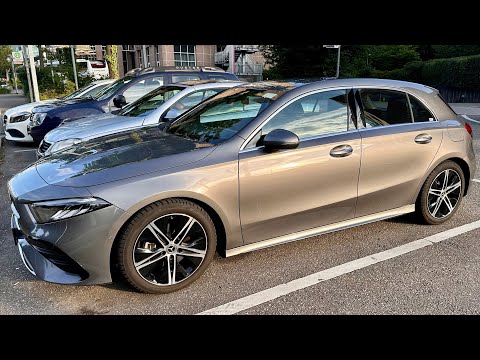 2024 Mercedes-Benz A-Class A 180 AMG Line Executive Hatchback Review + Test Drive on the Autobahn!