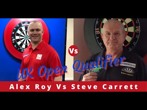 Rileys Harlow 2018 UK Open Darts Qualifier - Alex Roy Vs Steve Carrett