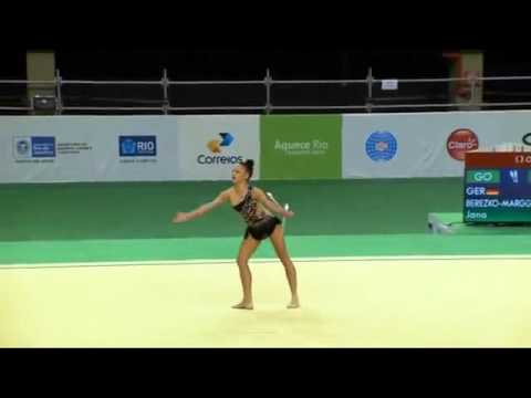 Jana BEREZKO MARGGRANDER (GER) Clubs - Test Event 2016 Qual