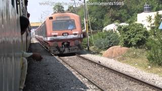 preview picture of video 'Mirayalaguda DEMU Passenger Crushed A Bird To Death.'