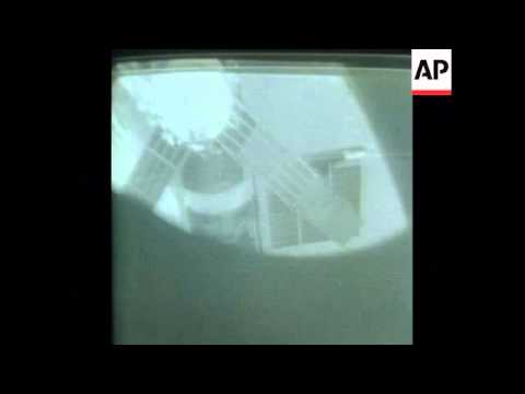 SYND 29-7-73  APOLLO SKYLAB 3 DOCKING