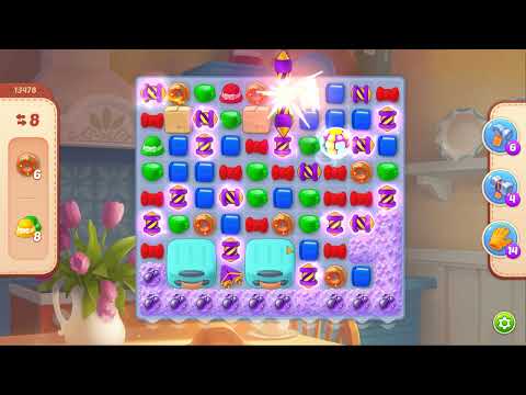 Homescapes Level 13478 No Boosters Gameplay #Bubunka