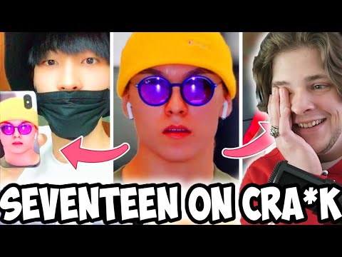 NON K-POP Fan Reacts to SEVENTEEN! SVT Being Menaces for 20 Min (Funny Moments)