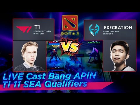 🔴 T1 vs Execration - Topson Debut!? - TI 11 / TI11 SEA Qualifiers Dota 2