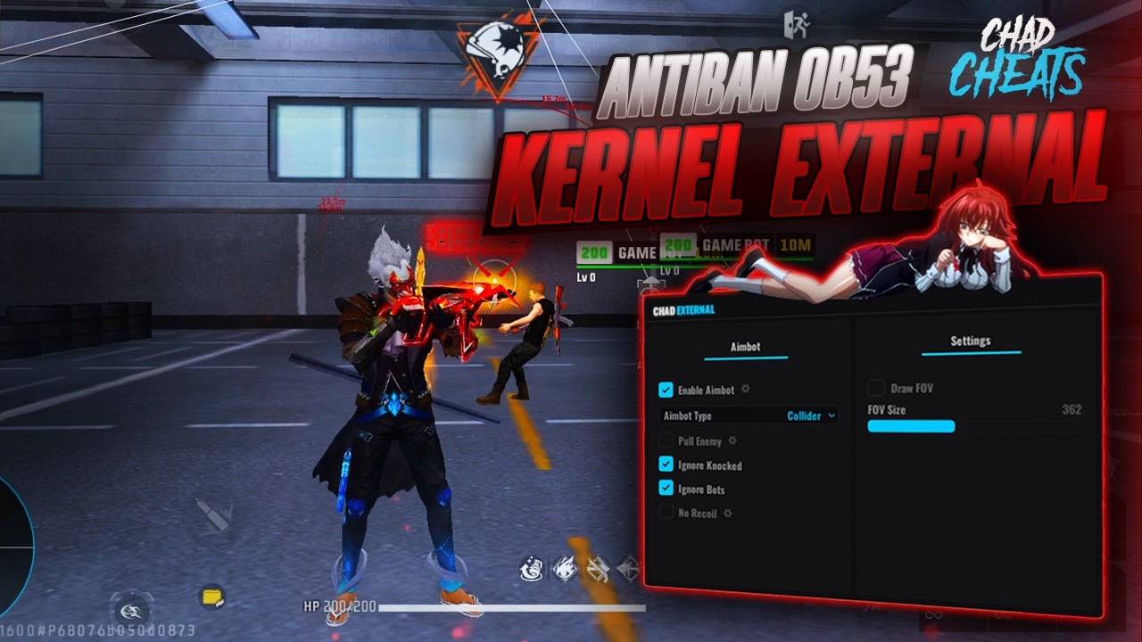 🐦‍🔥NEW FREE FIRE OB53 FULLY EXTERNAL KERNEL BASED PANEL || 100% ANTIBAN🛡️|| ALL SERVER SAFE💯