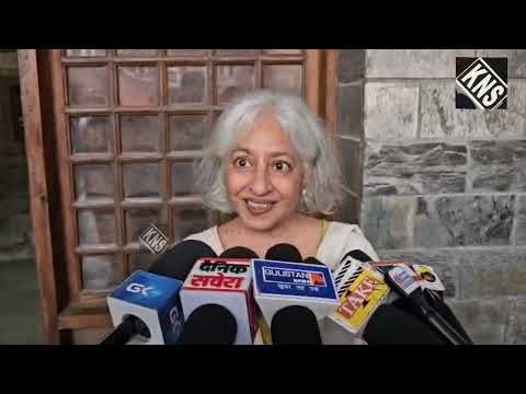 Human Rights Activist #RadhaKumar_ Meets National Conference Leadership to Discuss Kashmir Situation.