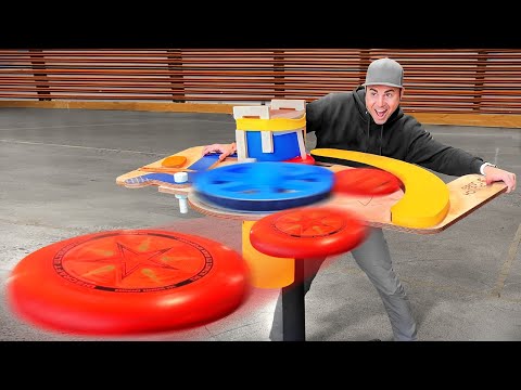 World's Largest Frisbee Launcher