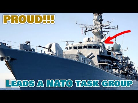 PROUD! Royal Navy type 23 frigate HMS Northumberland leads a NATO task group in the High North