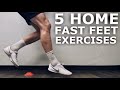 5 Fast Feet Exercises To Improve Foot Speed | Home Fast Feet & Coordination Training Session