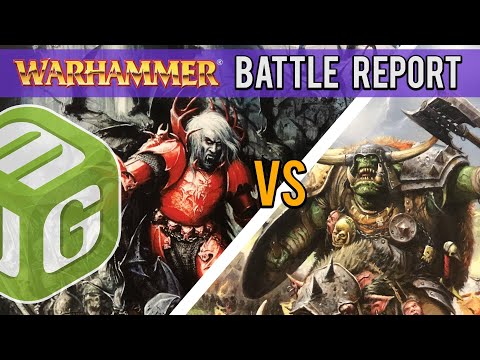 Vampire Counts vs Orcs and Goblins Wahammer Fantasy Battle Report Ep 13