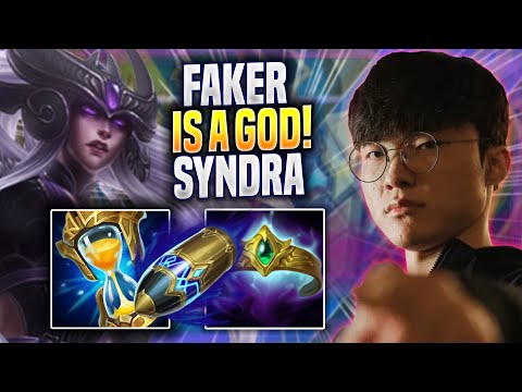 FAKER IS A GOD WITH SYNDRA! - T1 Faker Plays Syndra MID vs Katarina! | Preseason 2023
