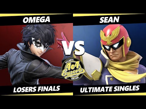 4o4 Smash Night 48 Losers Finals - omega (Joker) Vs. Sean (Captain Falcon) SSBU Ultimate Tournament