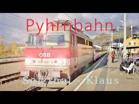 Führerstandsmitfahrt Pyhrnbahn Klaus - Linz [HD] - Cab Ride ÖBB 1142