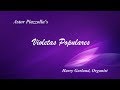 Astor Piazzolla's "Violetas Populares"