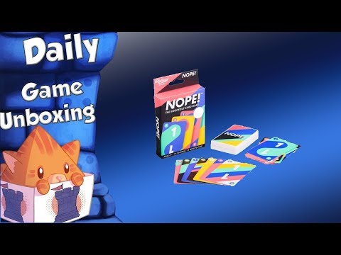 Daily Game Unboxing - Nope!