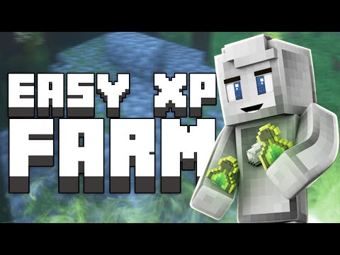 How to Make an EASY Minecraft XP Farm (Bedrock & Java 1.19)