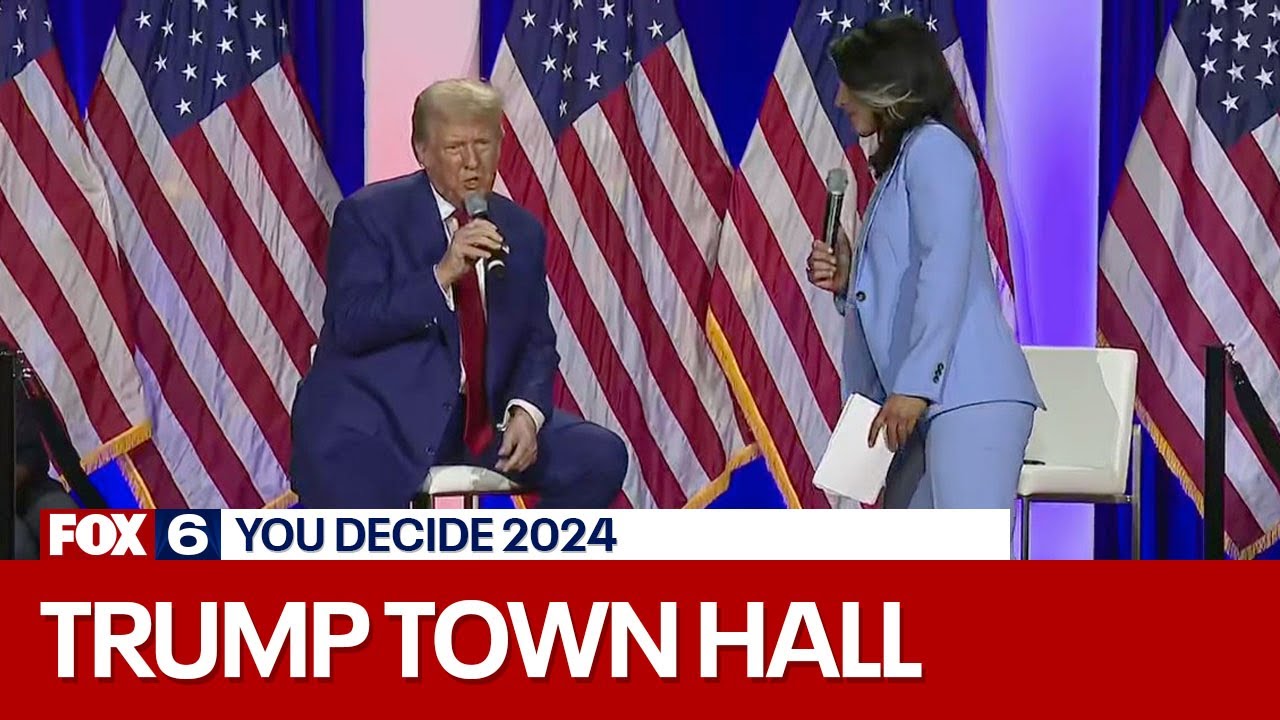 Trump in Wisconsin; town hall event touches on economy, IVF | FOX6 News Milwaukee