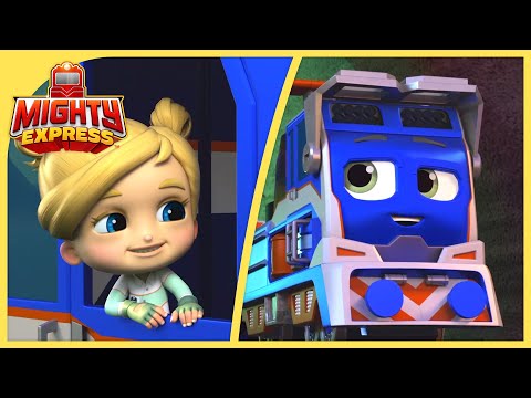 Mechanic Milo Fixes Bat Cave Tunnel 🦇 + More Cartoons for Kids | Mighty Express