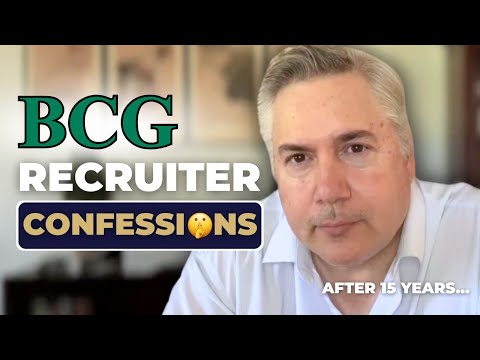 15 Years as a BCG Recruiter: What I WISH Applicants Knew