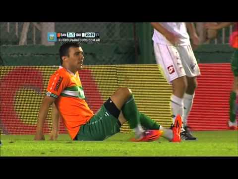 Gol de Servio. Banfield 2 - Quilmes 1. Torneo Primera División 2014. FPT