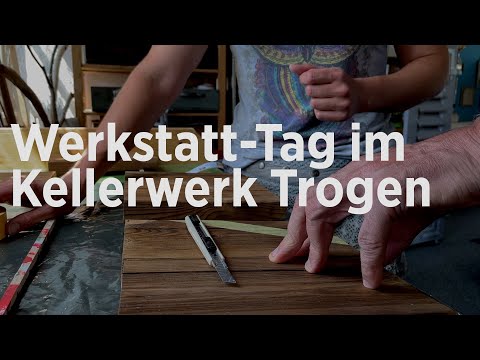 Aktivierung bei Demenz: Basteln und Werken im «Kellerwerk»