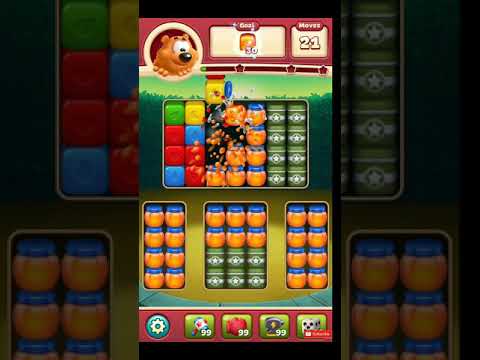 Toon Blast Level 2443 NO BOOSTERS - A S GAMING