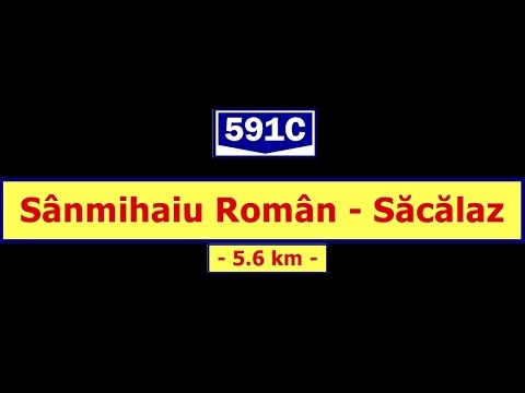 DJ 591C: Sânmihaiu Român - Săcălaz (Nov. 18, 2016)