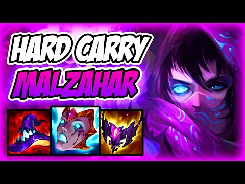 MALZAHAR BUT I SHOWED THEM WHY I AM A BEAST -  Malzahar S12 MID