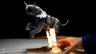 How to make a flying zombie elephant / Diorama / Polymer Clay