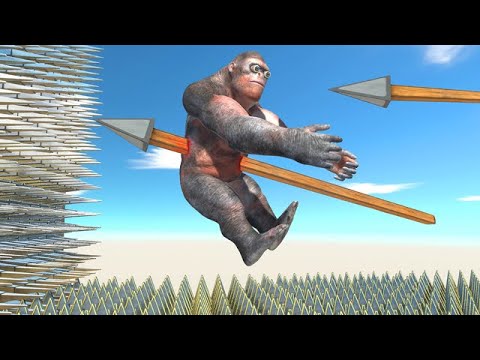 Pushed Back on Deadly Wall - Animal Revolt Battle Simulator