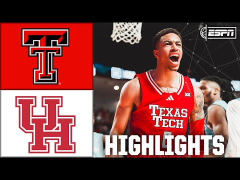 OVERTIME THRILLER 👀 Texas Tech Red Raiders vs. Houston Cougars | Full Game Highlights | ESPN CBB