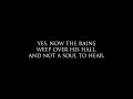 Lannister Song "The Rains of Castamere" 