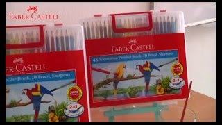 Faber-Castell Water Colour Pencil Tutorial - Glossy Effect