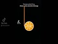 Making An Outline On An Orange