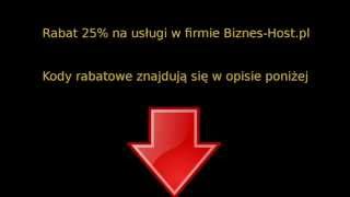 Biznes Host Najlepszy Hosting Kod Rabatowy 25% Biznes-Host.pl
